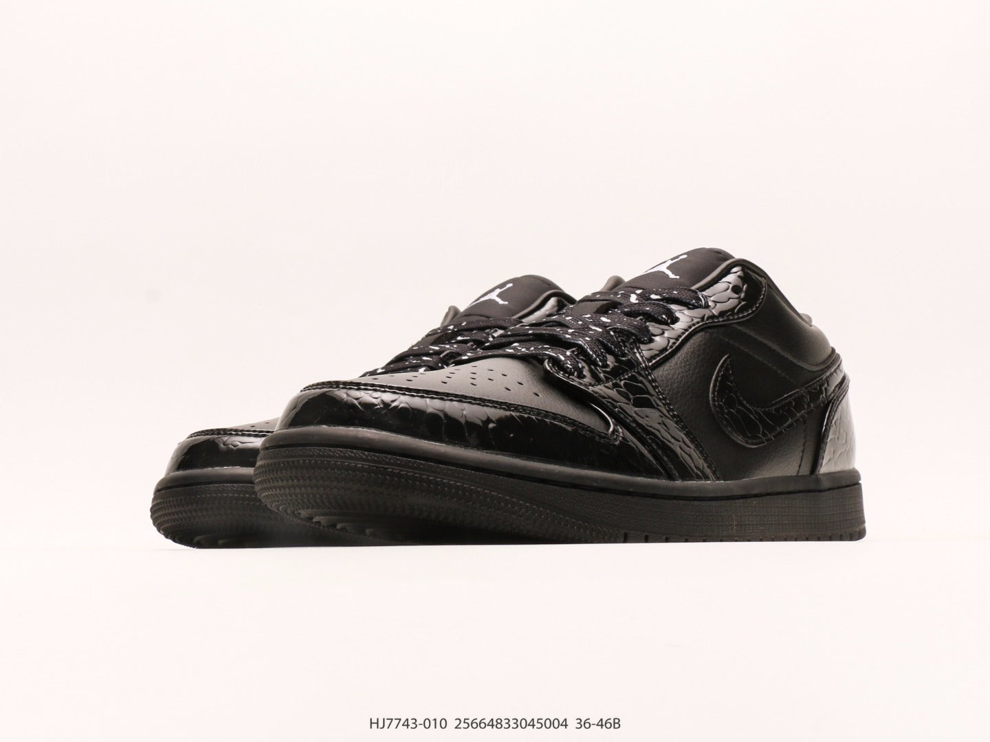 Jordan 1 Low Black Croc