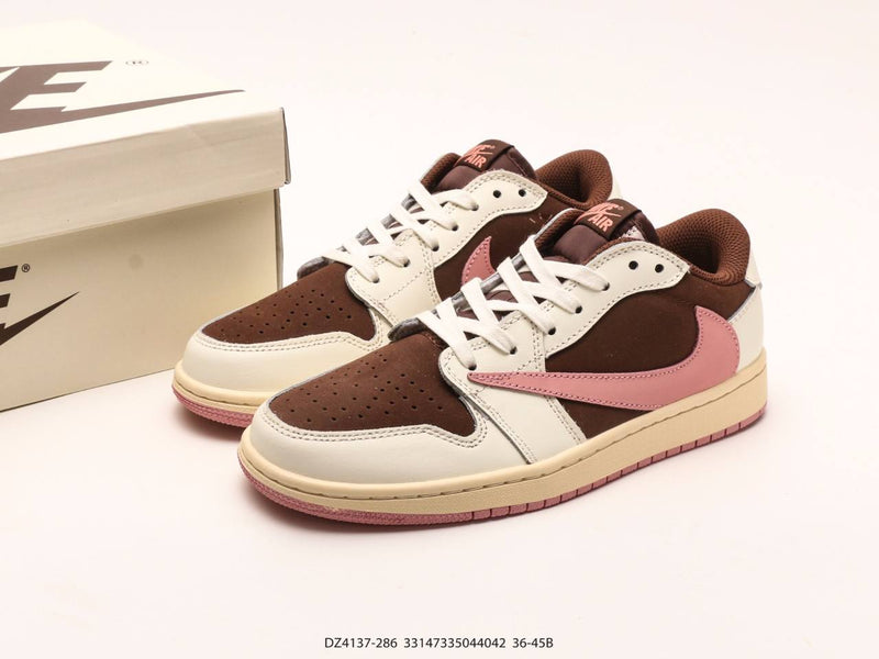 Jordan 1 Low Travis Scott Black White