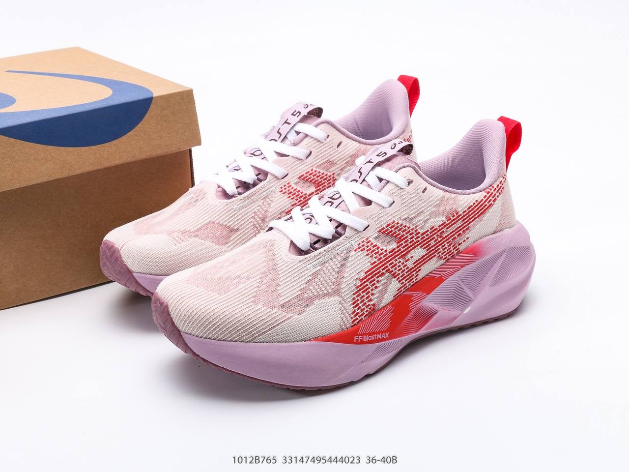 حذاء ASICS Novablast 5 White Coral Reef