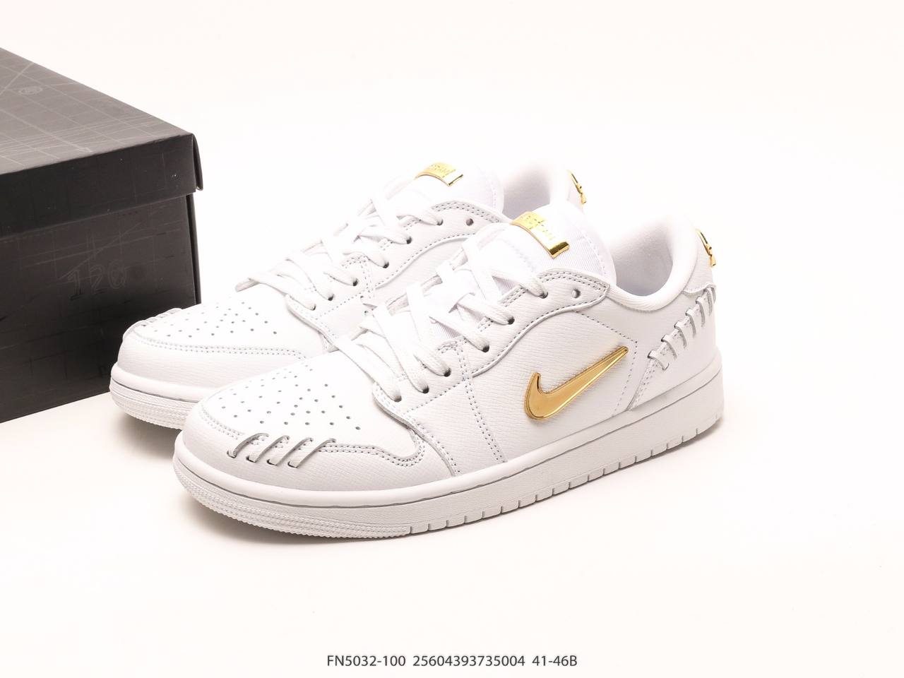 Jordan 1 Low Method of Make Sail Metallic Gold