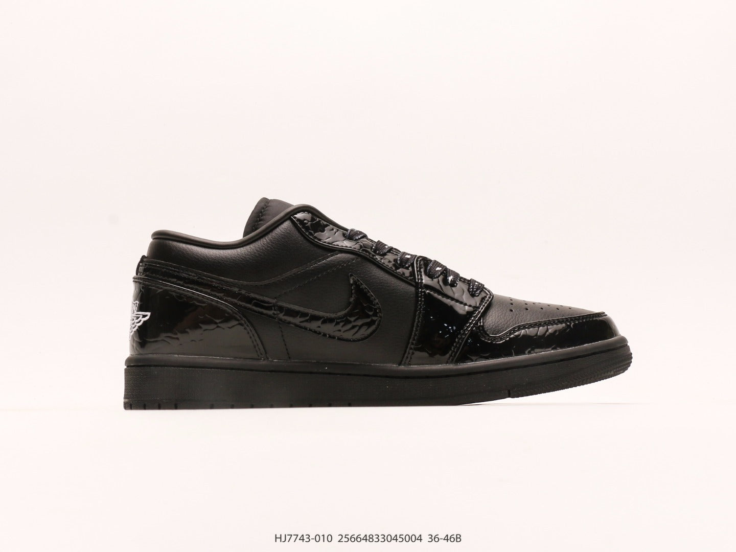 Jordan 1 Low Black Croc