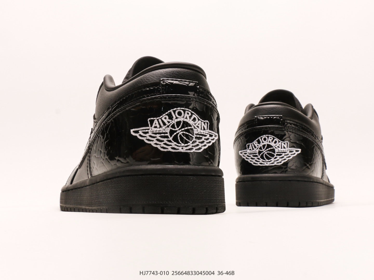 Jordan 1 Low Black Croc