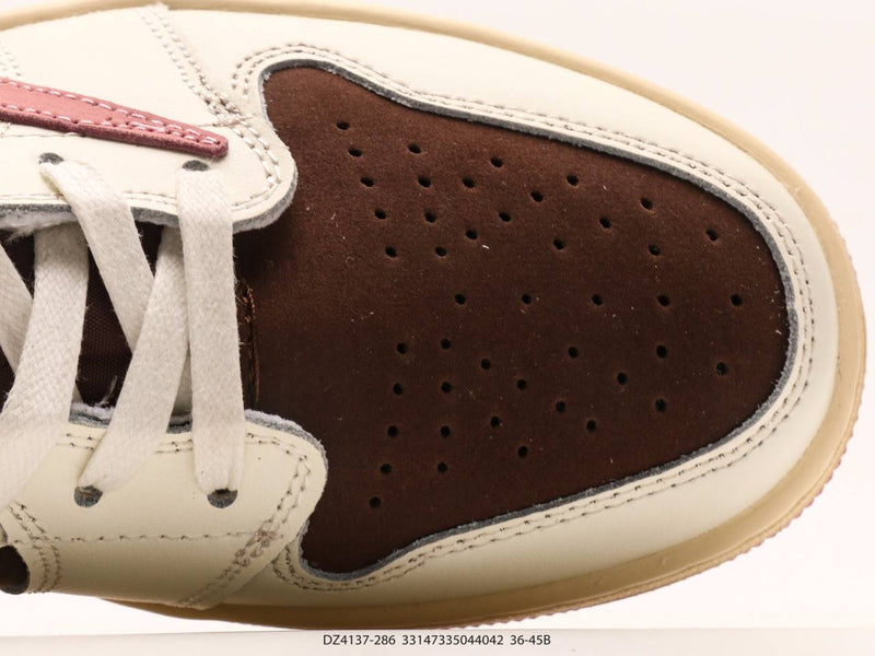 Jordan 1 Low Travis Scott Black White