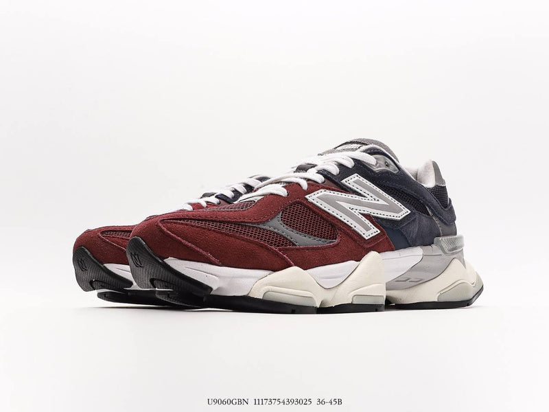 New Balance 9060 Wine Red Navy Grey