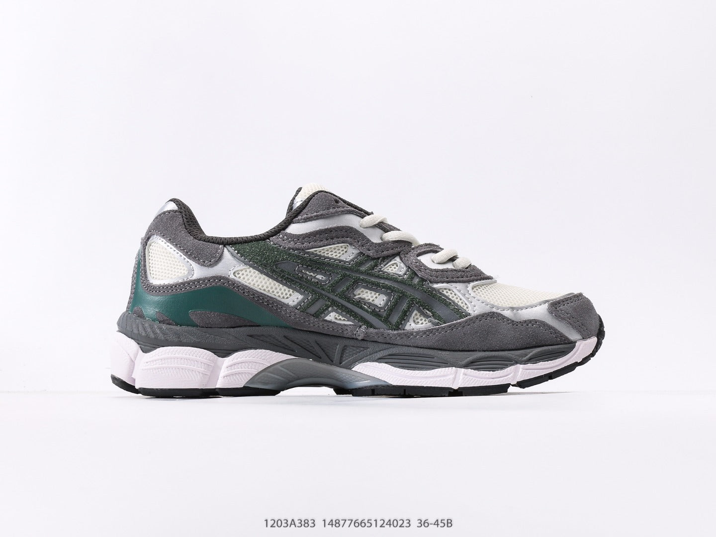 حذاء ASICS GEL-NYC "كريمي/رمادي فولاذي"