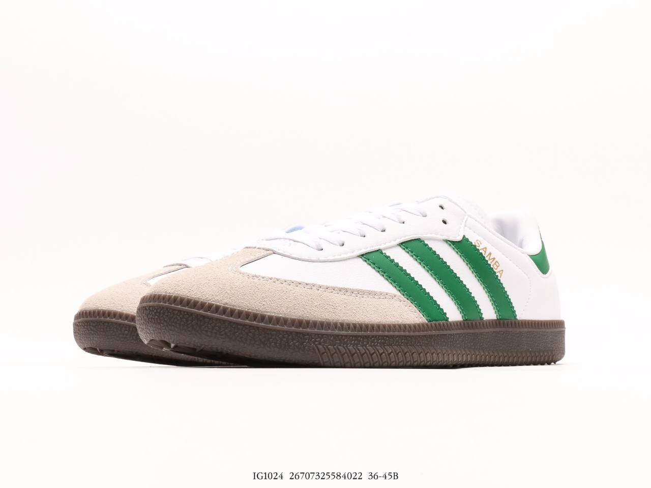 Adidas Samba OG White Green