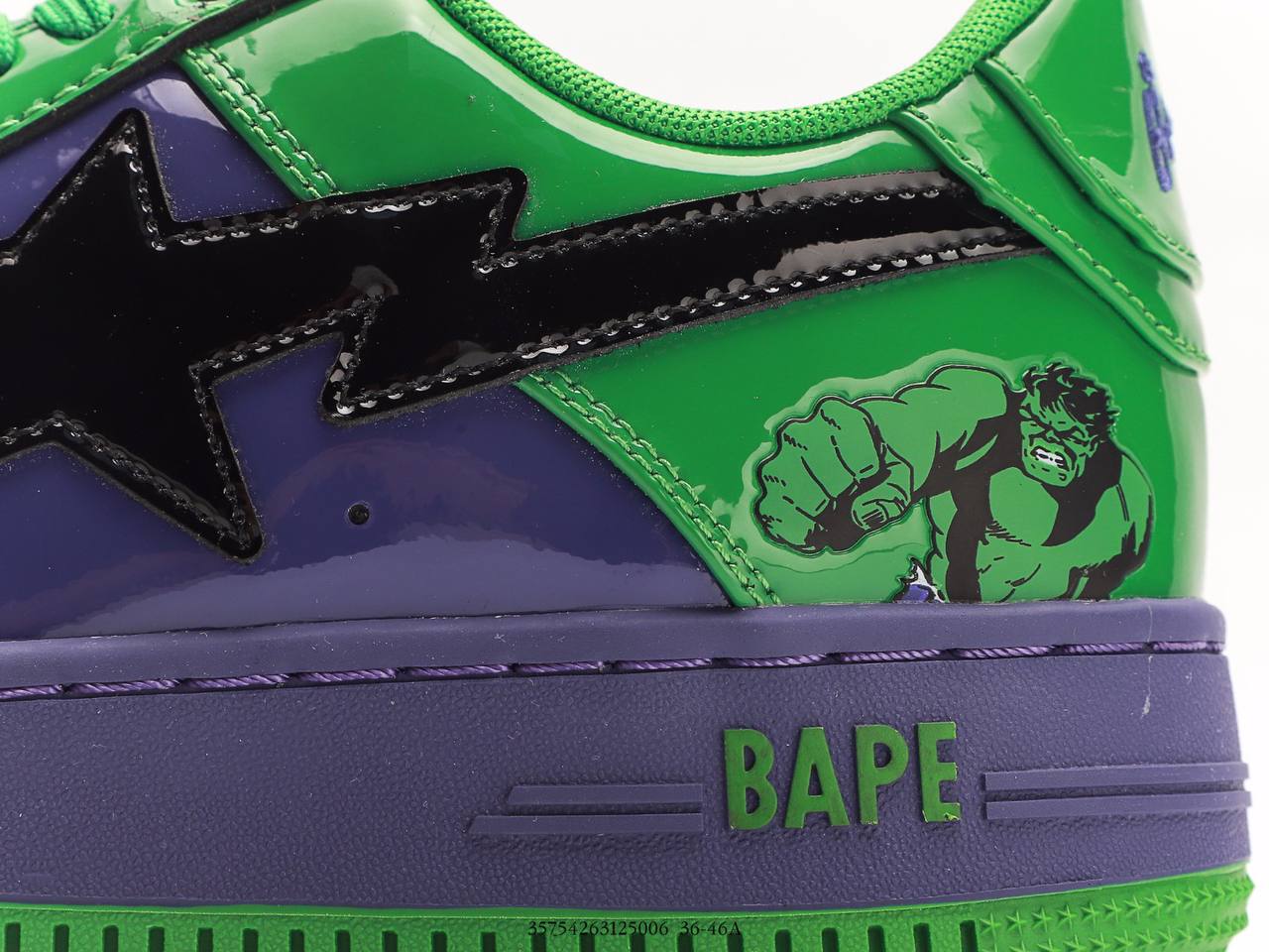 A Bathing Ape Bape Sta Low Marvel Comics Hulk (2022)