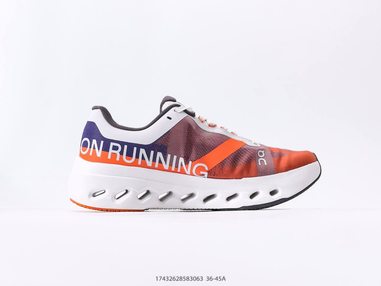On Cloudsurfer Next White Indigo Flame
