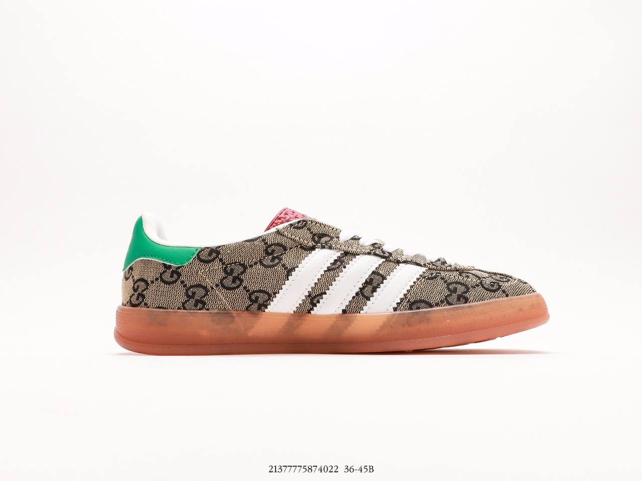 Adidas Gazelle X Gucci GG Monogram