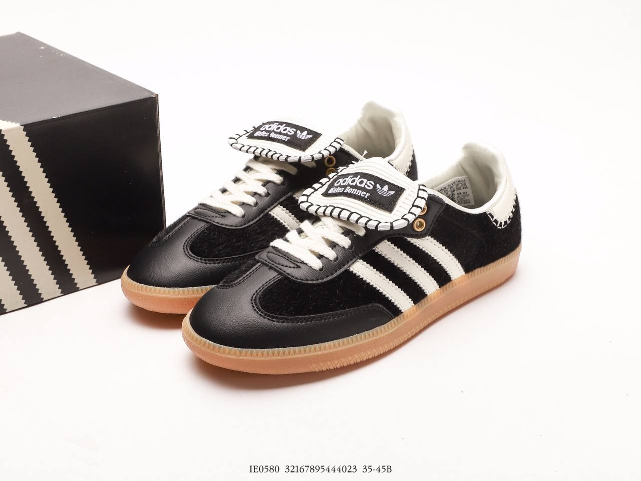 Adidas Samba Pony Tonal Wales Bonner Core Black