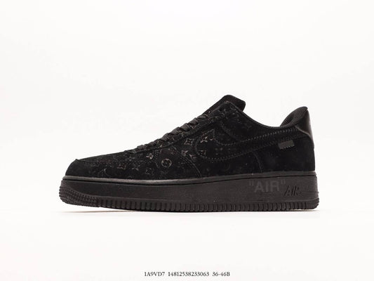 Louis Vuitton Nike Air Force 1 Low Black