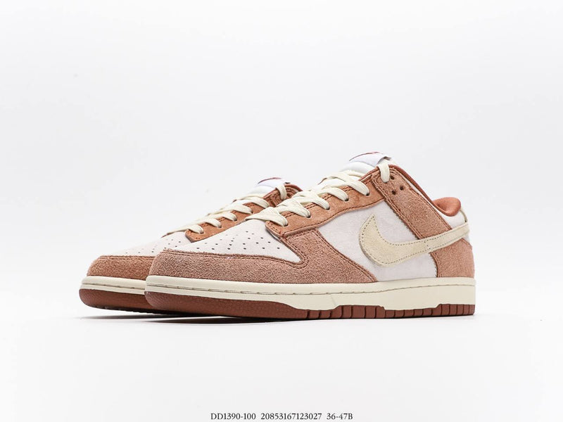 Nike Dunk Low Retro PRM Medium Curry White Brown