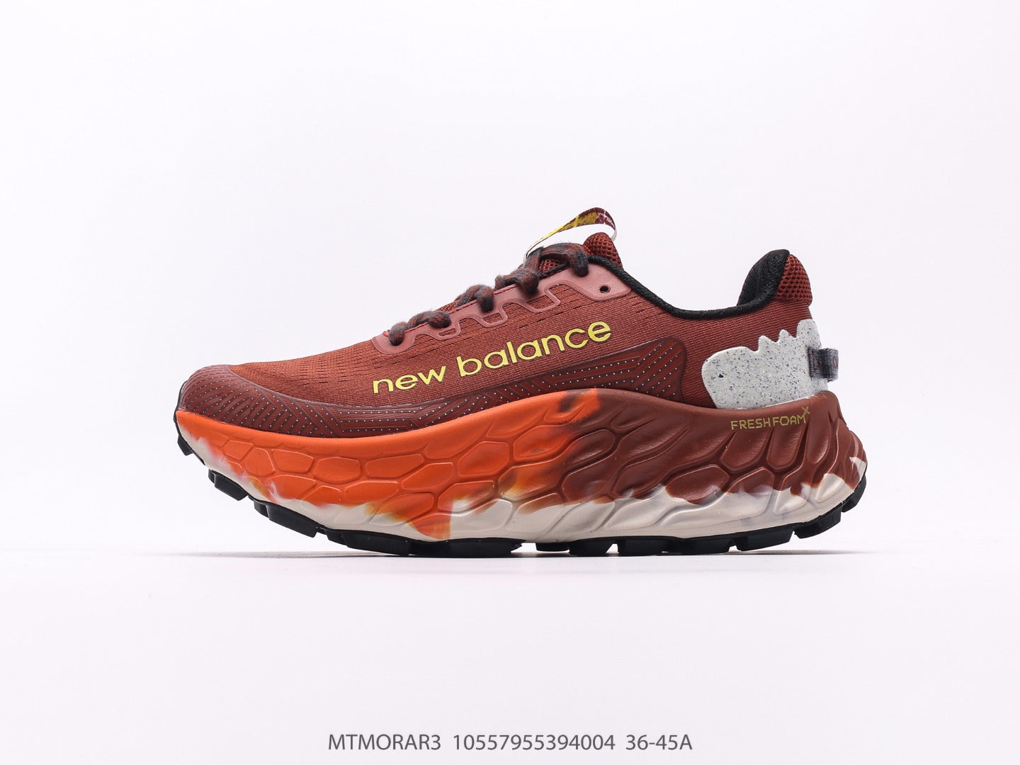 حذاء New Balance Fresh Foam X More Trail v3 'Cayenne Kombu'