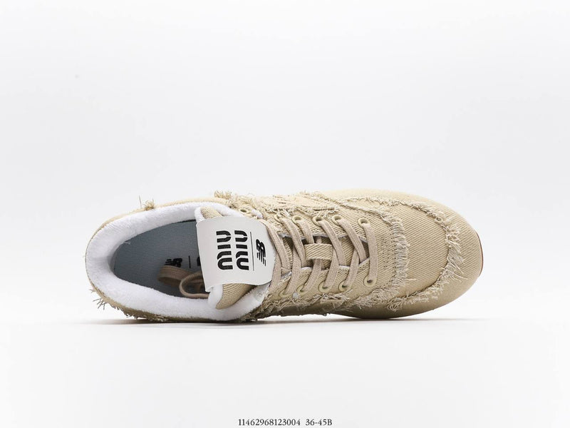 New balance 574 Miu Miu denim colonial beige