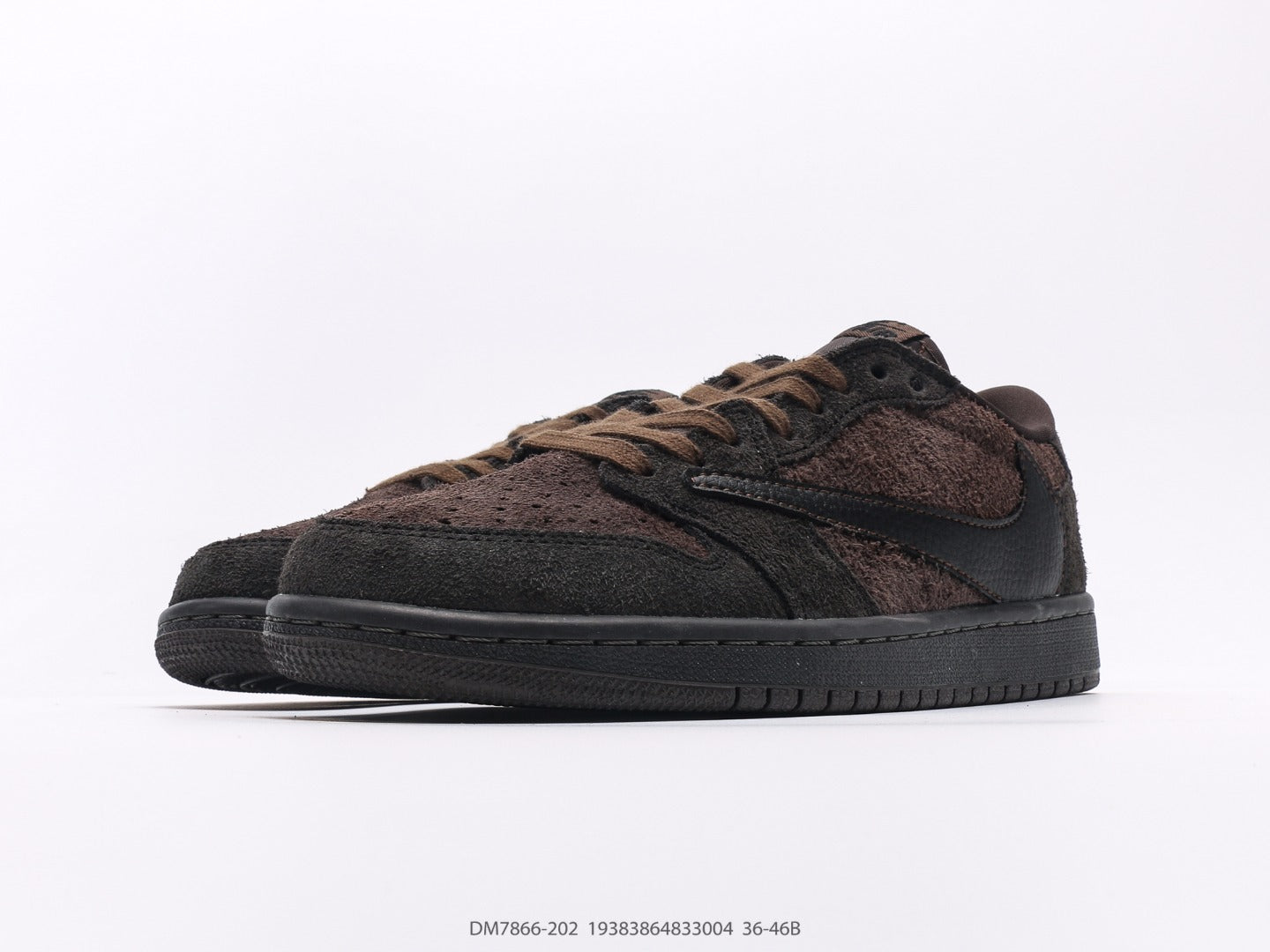 Travis Scott x Nike Jordan 1 Low  "velvet brown "