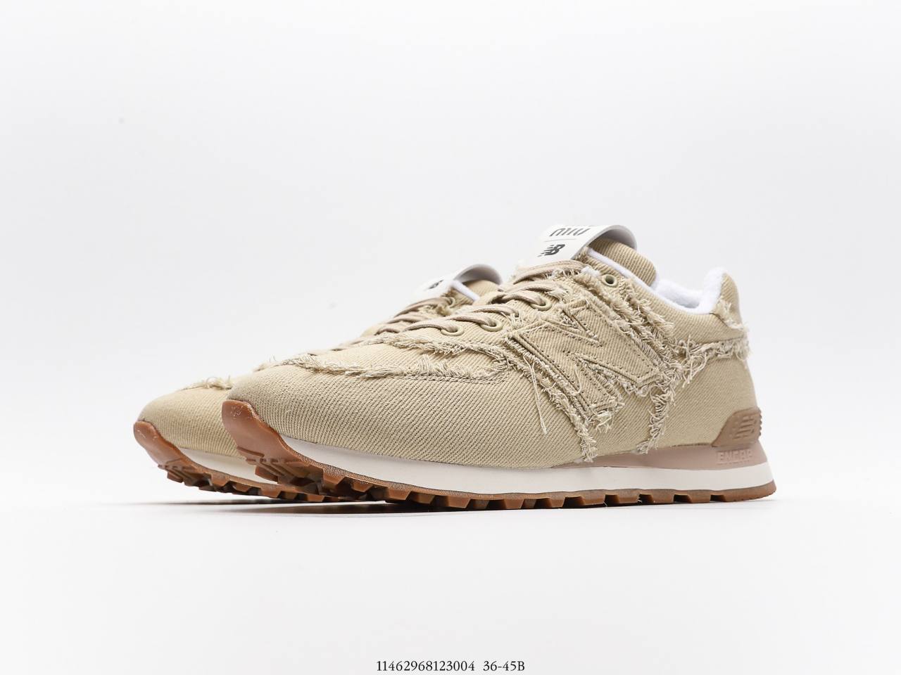 New balance 574 Miu Miu denim colonial beige