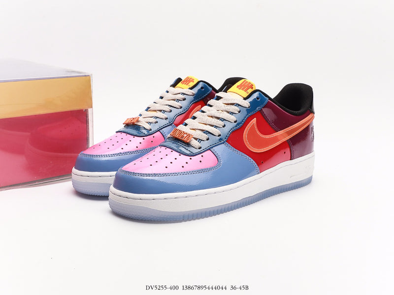 حذاء Nike Aor Force 1 Low SP متعدد براءات الاختراع باللون البرتقالي الكامل