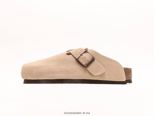 Birkenstock Boston Soft Footbed Duede Taupe