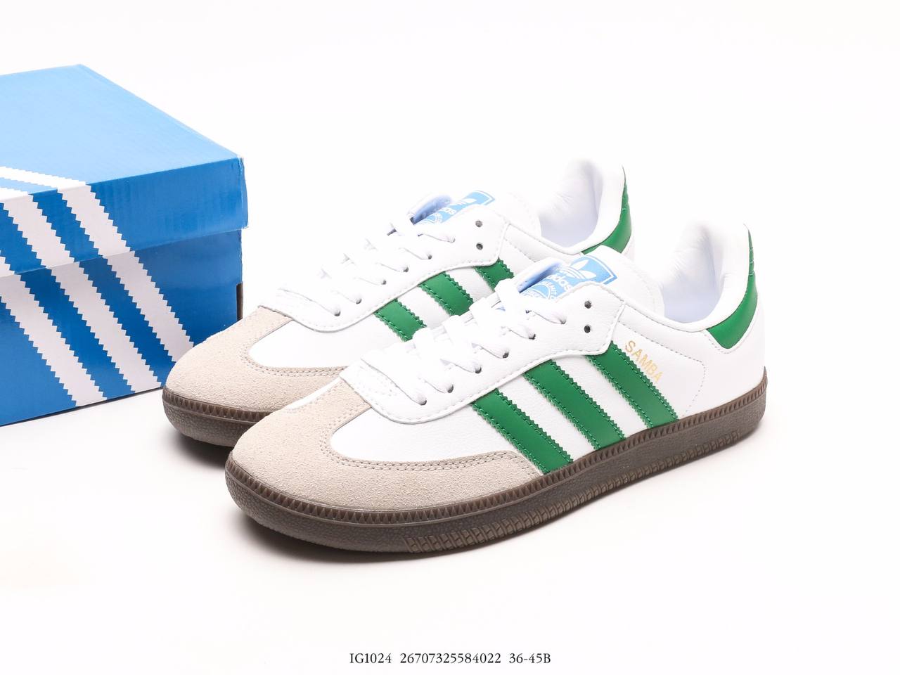 Adidas Samba OG White Green