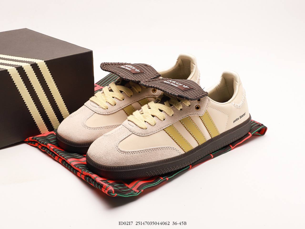 Adidas Samba Pony Tonal Wales Bonner Ecrtin Brown