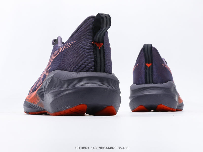 حذاء ASICS NOVABLAST 5 بلون الشعاب المرجانية الرمادية الأرجوانية