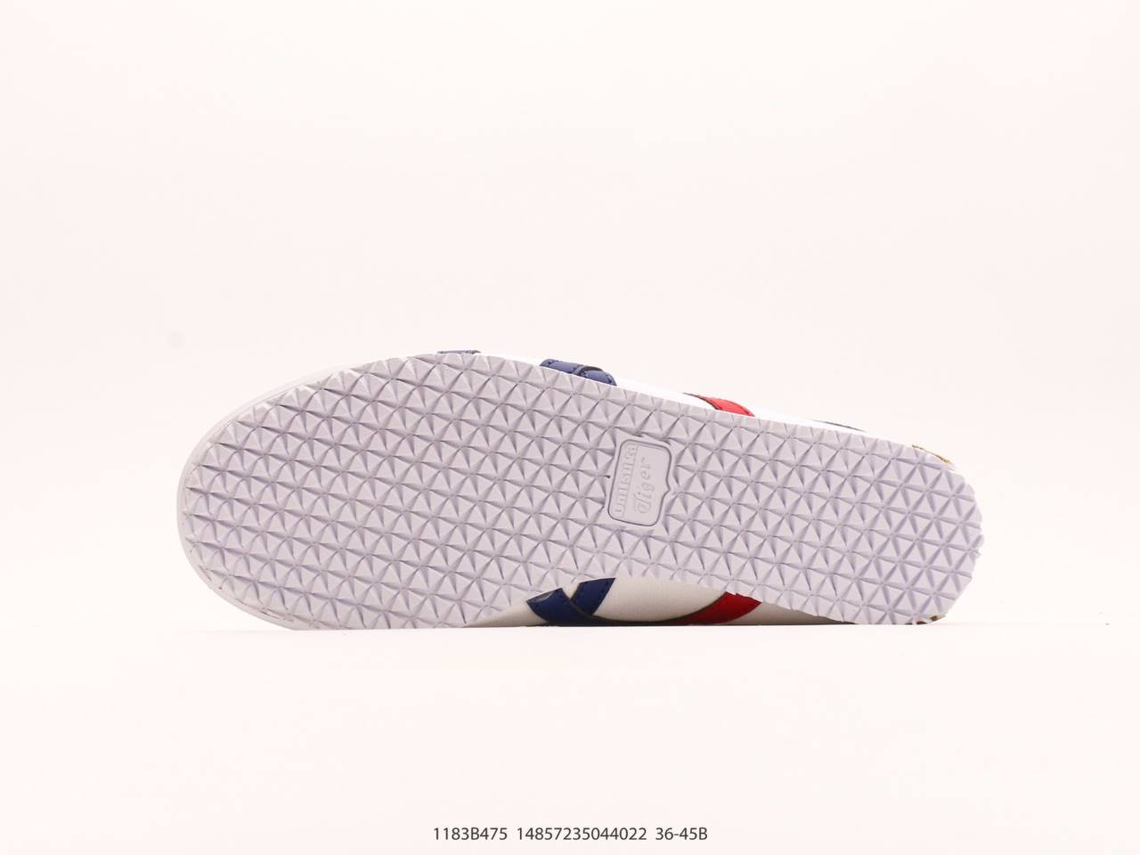 OnitsukaTiger Mexico 66  White Dark Blue Red Gold