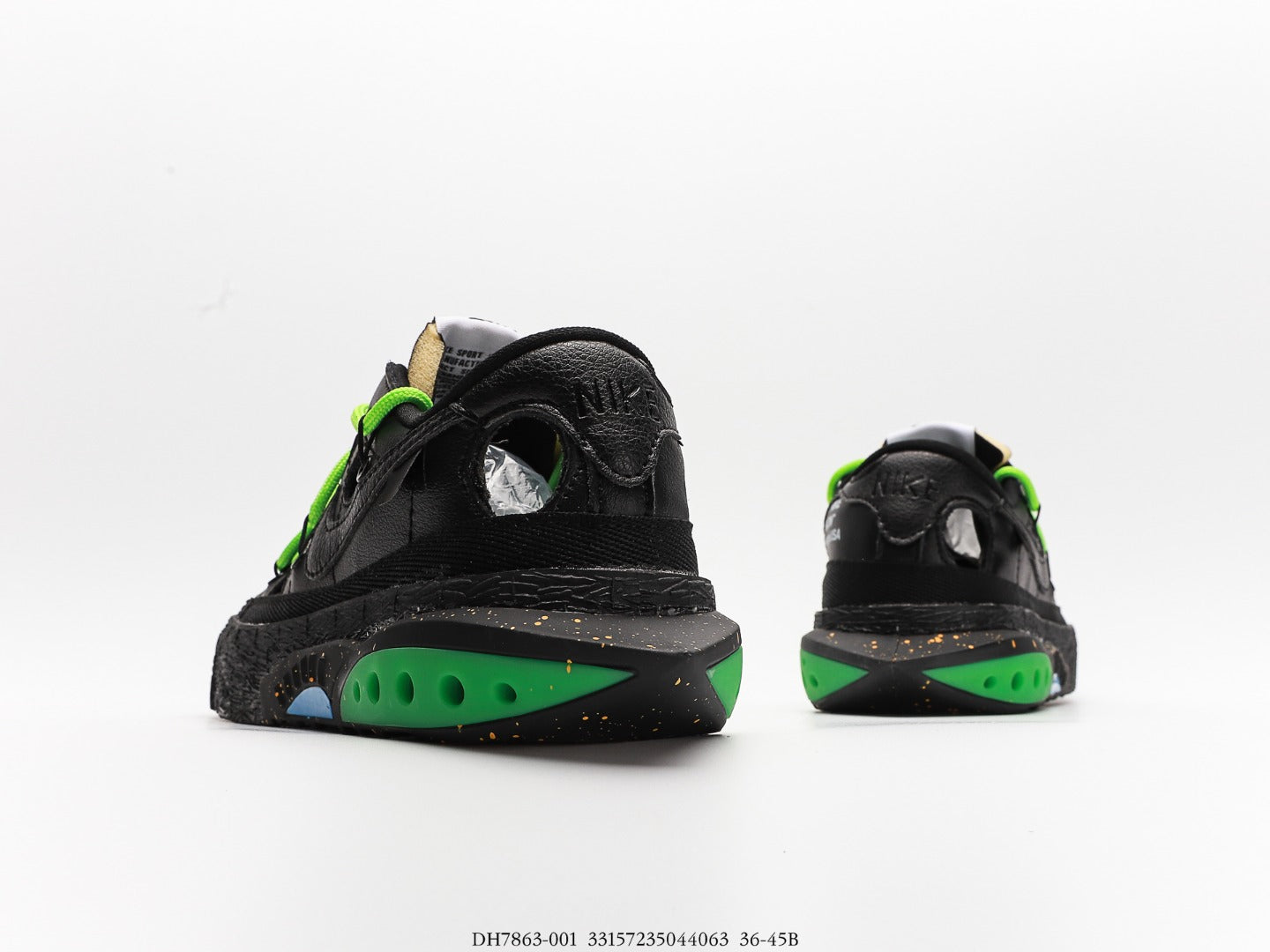 Nike Blazer Low Off-White Black Electro Green