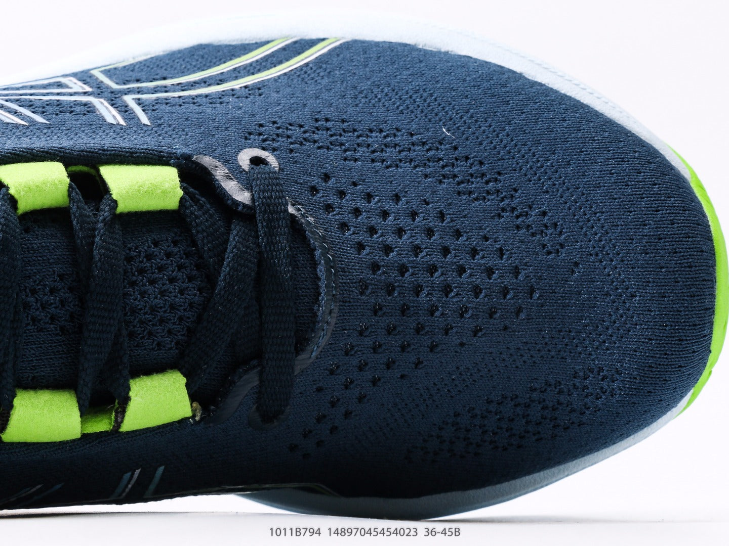 Asics Nimbus 26 blue electric lime