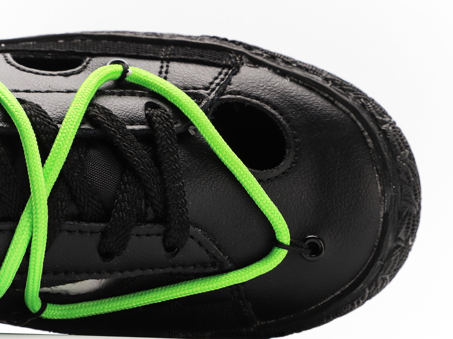 Nike Blazer Low Off-White Black Electro Green