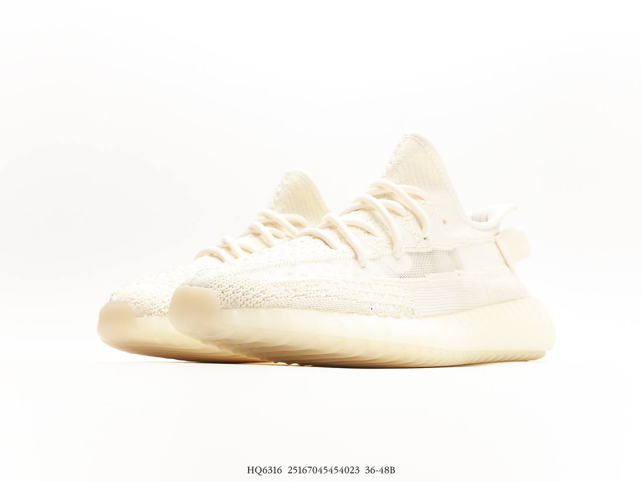 Adidas Kanye West x Adidas Yeezy Boost 350 V2Light Cotton White