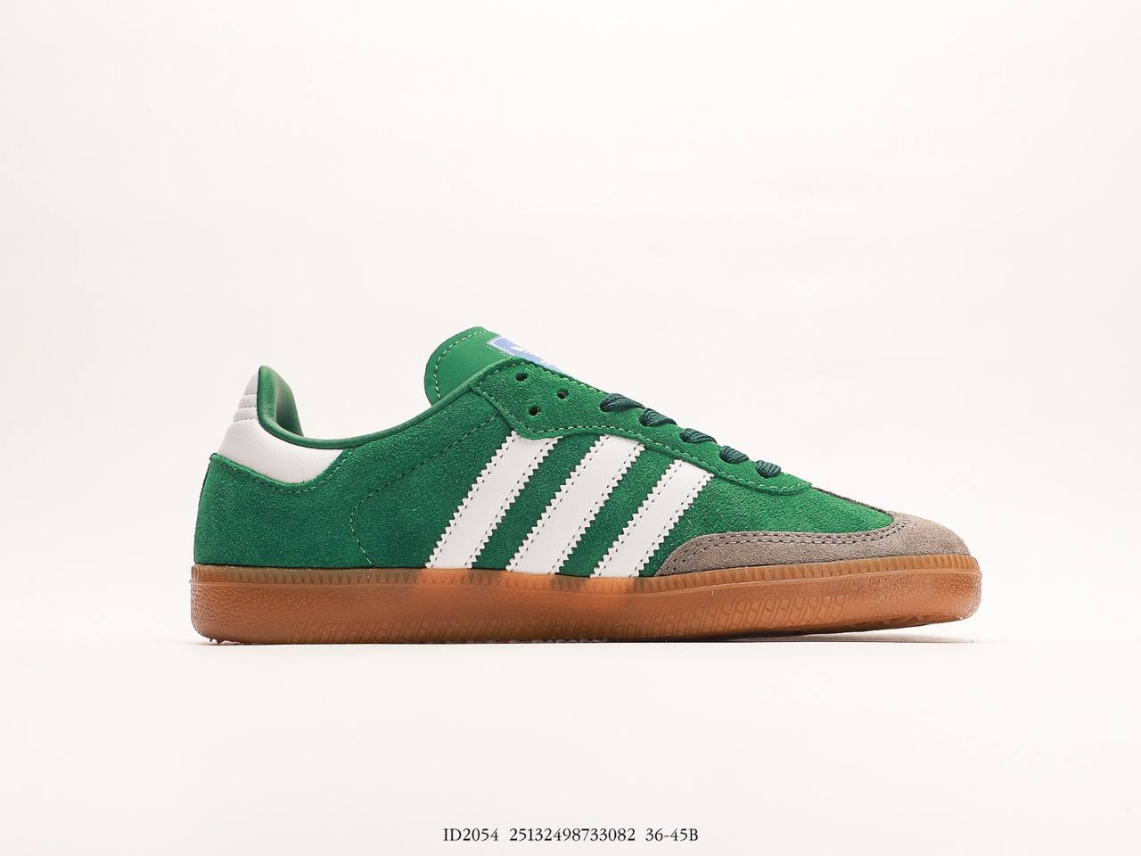 “Adidas Samba Collegiate Green Gum Grey Toe”