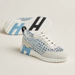 Hermes Sneakers Bouncing Blue Clair Blanc