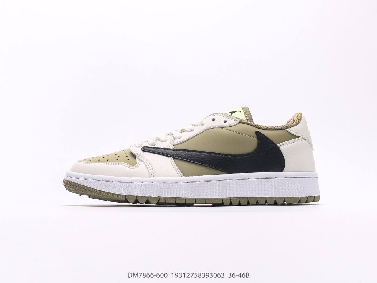 Jordan 1 Retro Low Gold Travis Scott Natural Olive