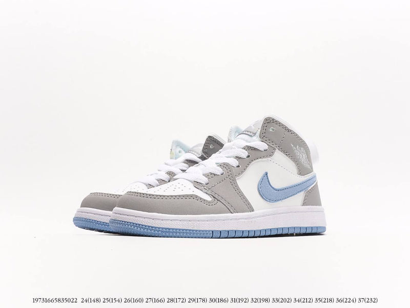Jordan 1 Mid Grey Blue