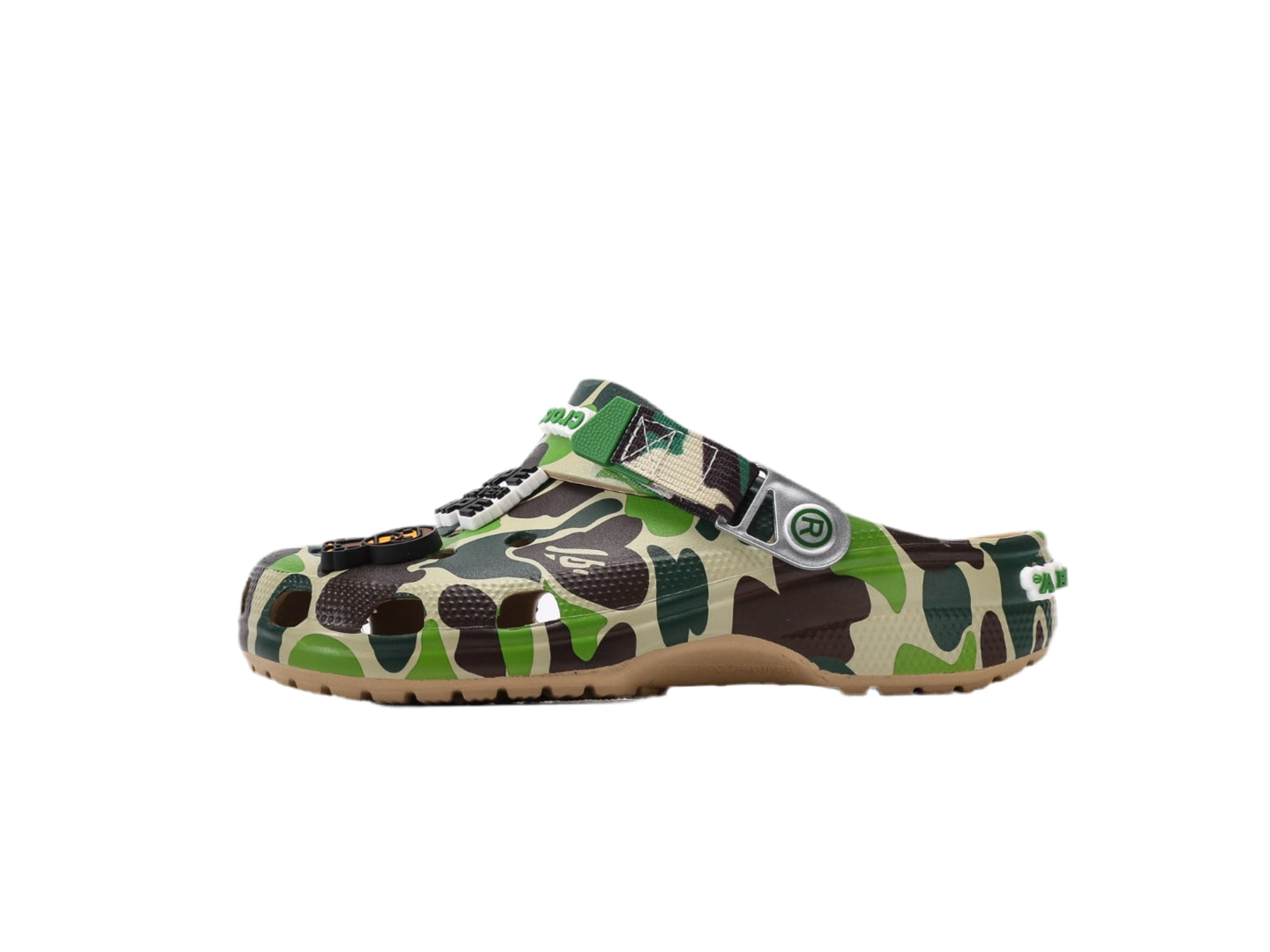 Crocs Classic Clog A Bathing Ape ABC Camo Green