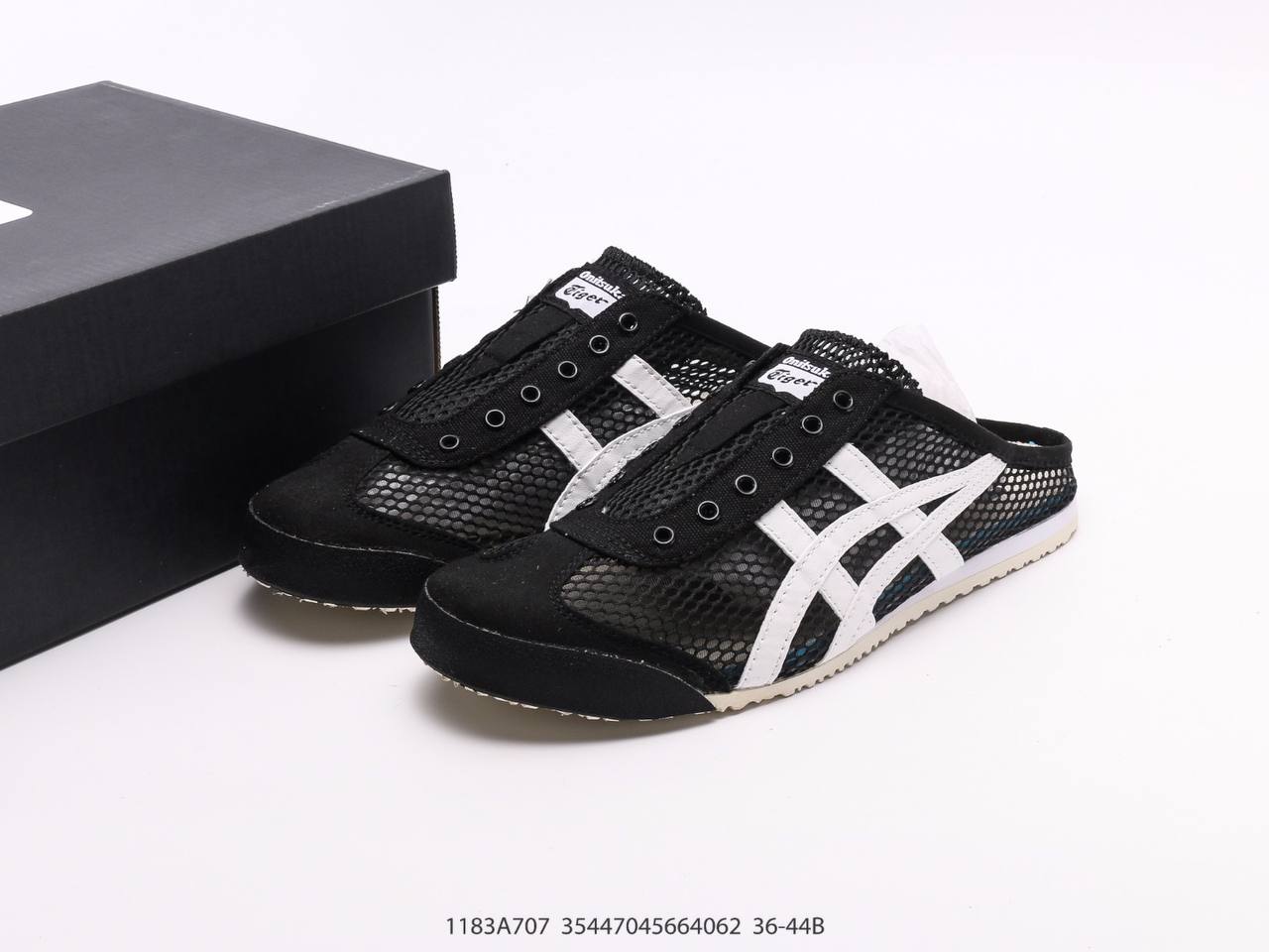 ASICS Onitsuka Tiger Mexico 66 Sabot Black Cream