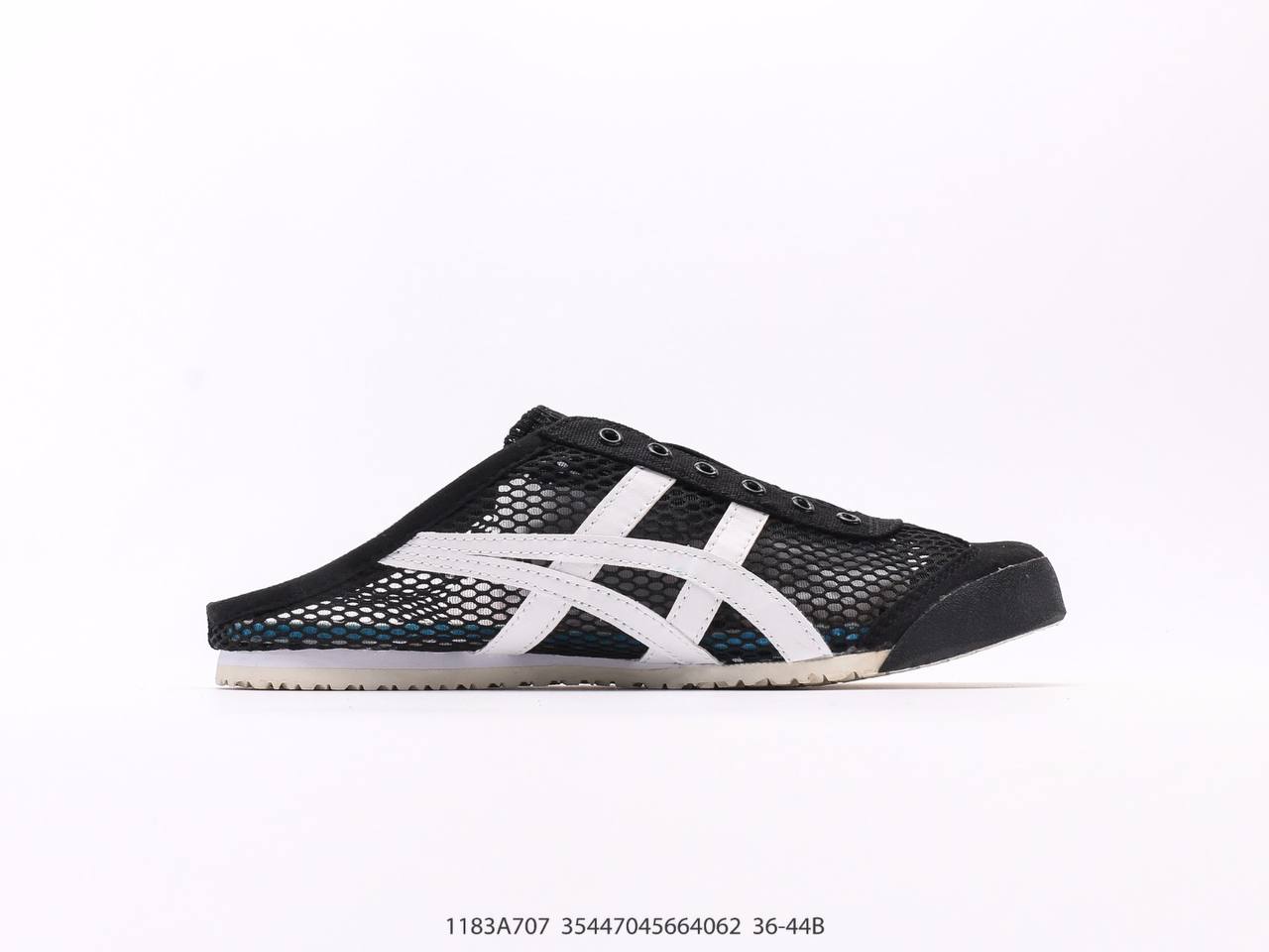 ASICS Onitsuka Tiger Mexico 66 Sabot Black Cream