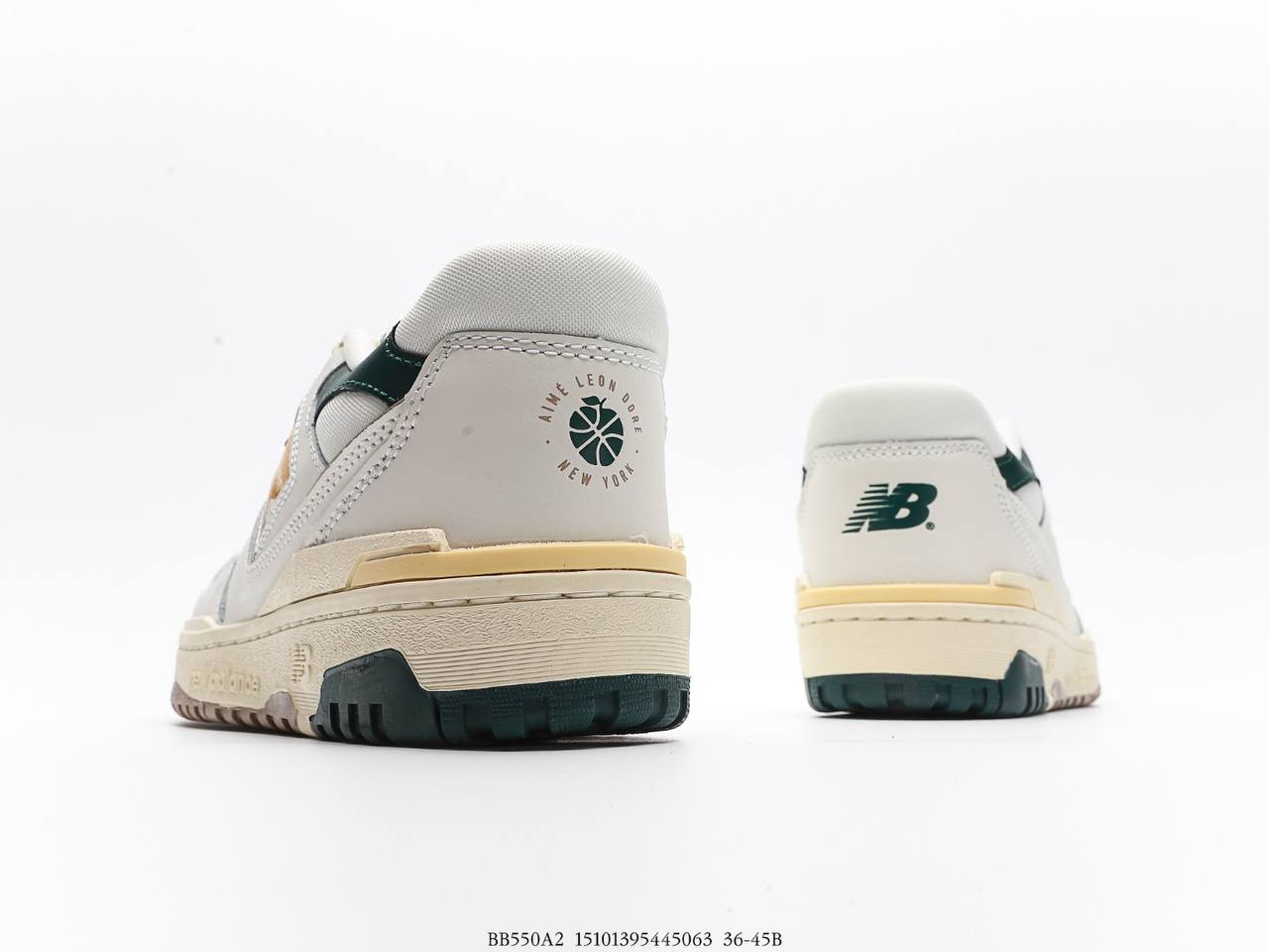 New Balance 550 Amie Leon Dore Natural Green