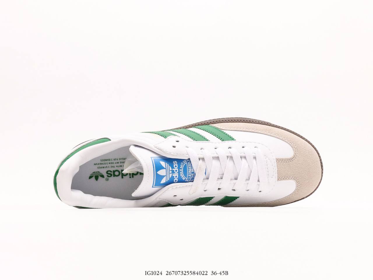 Adidas Samba OG White Green