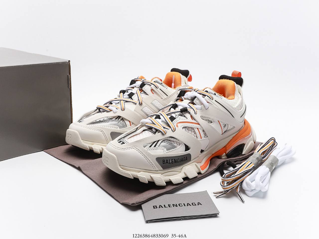 Balenciaga Track White Orange