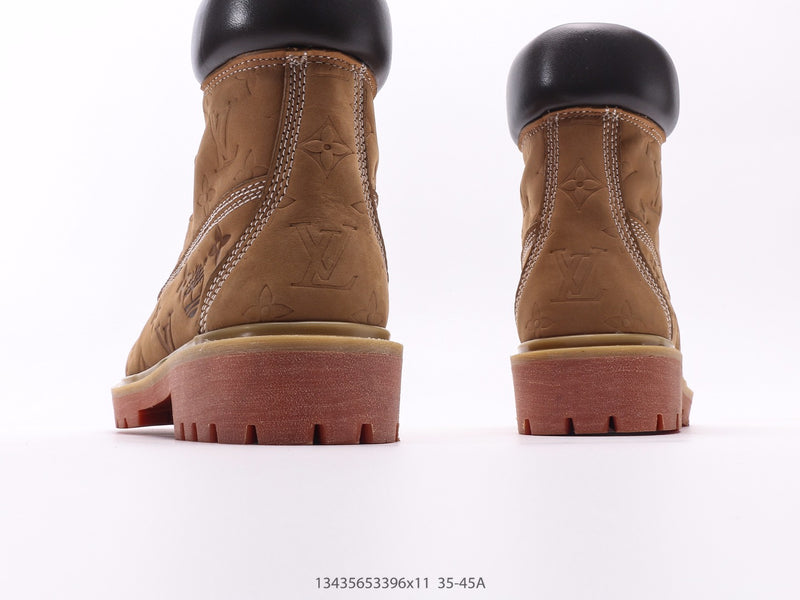 حذاء الكاحل من Louis Vuitton Timberland بطول 6 بوصات