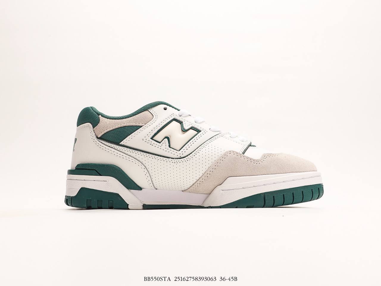 New Balance 550 Amie Leon Dore White Green