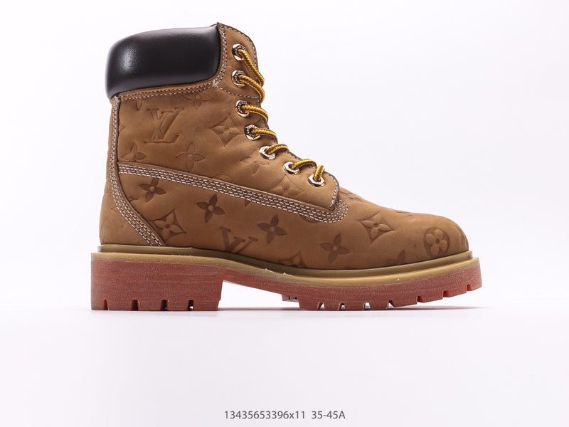 حذاء الكاحل من Louis Vuitton Timberland بطول 6 بوصات