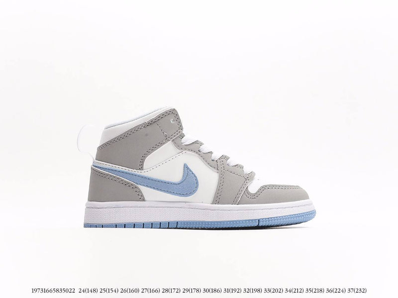Jordan 1 Mid Grey Blue