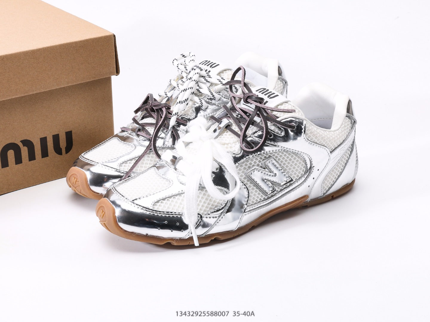 New Balance 530 SL Miu Miu Metallic Silver