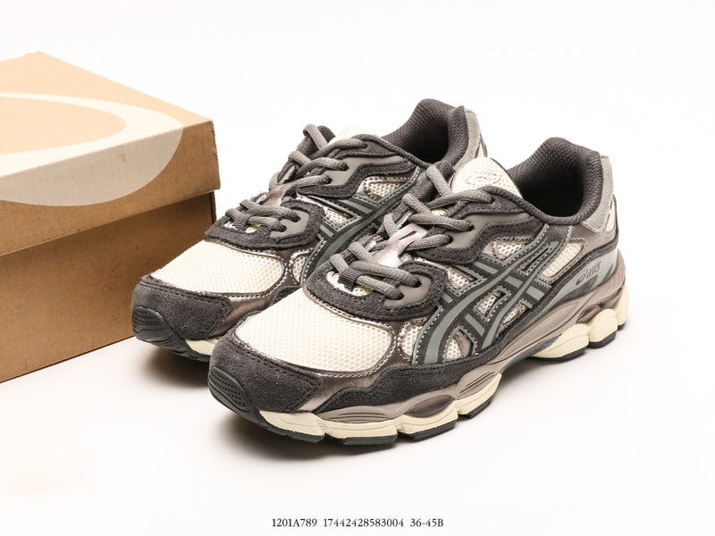 حذاء ASICS GEL-NYC أسود وأخضر