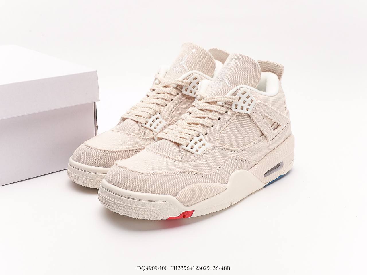 Jordan 4 W Blank Canvas