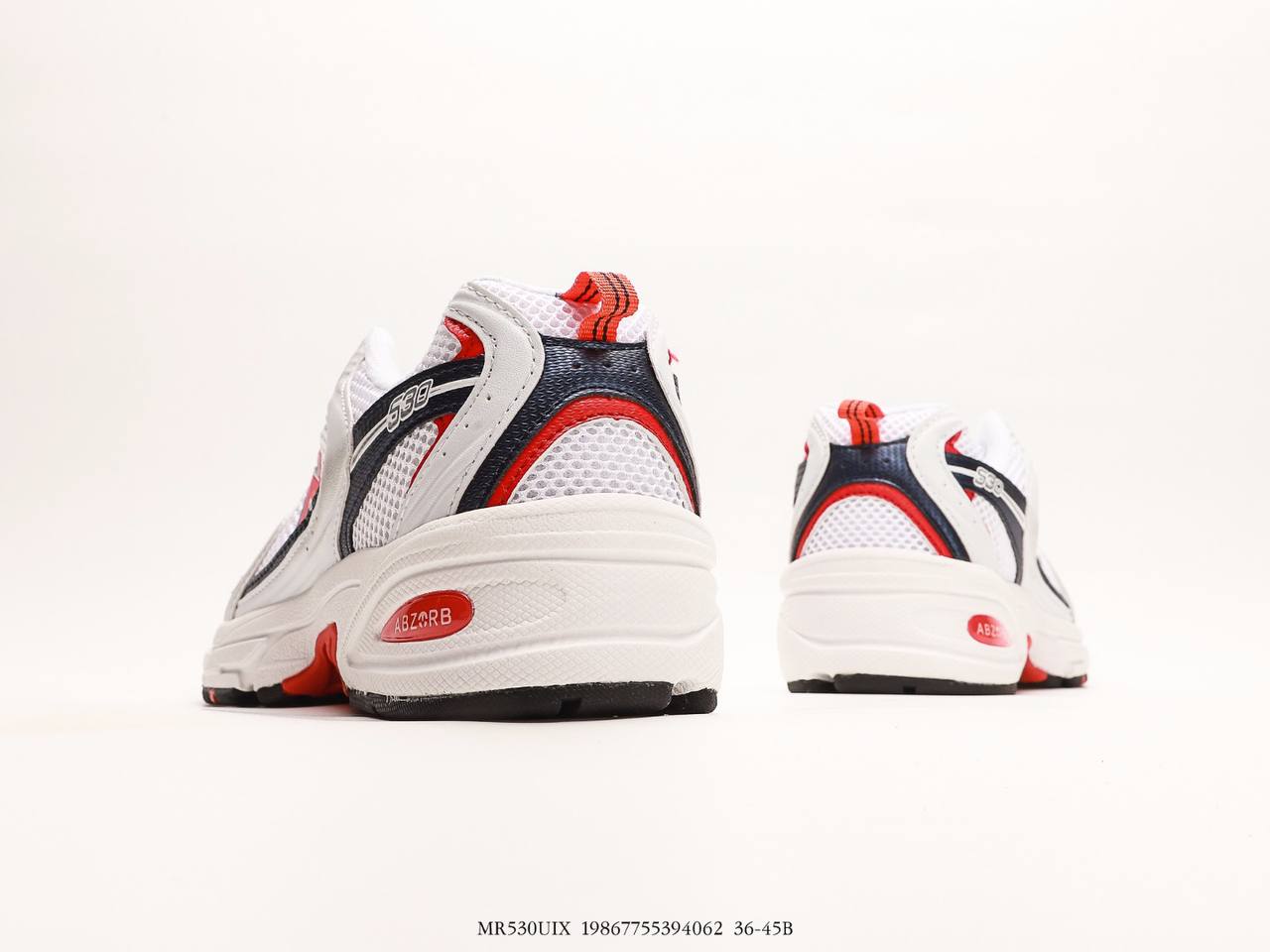 New Balance 530 White Red Blue