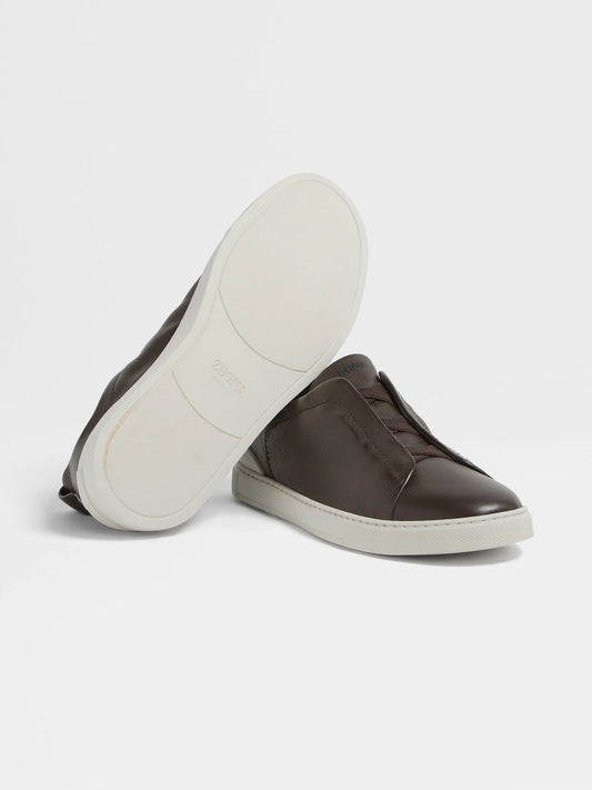 LIGHT TAUPE CASHMERE TRIPLE STITCH™ SNEAKERS