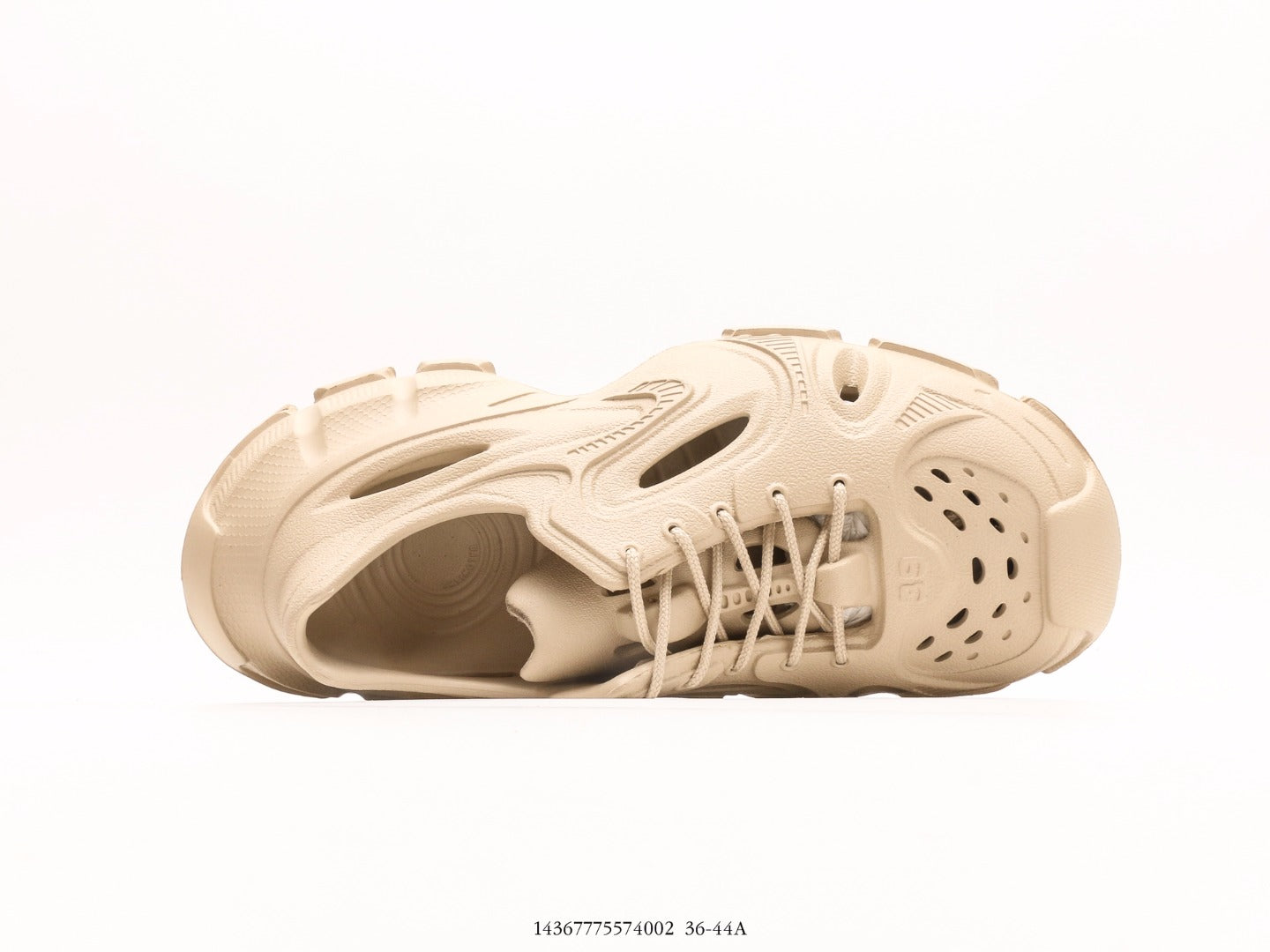 حذاء Balenciaga HD برباط باللون البيج
